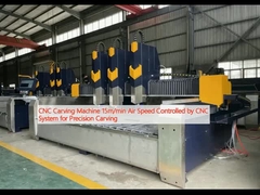 آلة حفر CNC 15m/min سرعة الهواء التي يتم التحكم بها بواسطة نظام CNC للحفر الدقيق