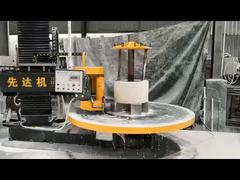 آلة قطع الحجر للجزء السفلي والعلوي من العمود