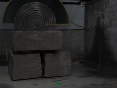 جسر عدة شفرات قطع الكتل آلات قطع الكتل الرخامية الجرانيت