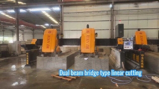 آلة القطع والطحن الخطية من نوع الجسر المزدوج الشعاع BLMM-1800-2D