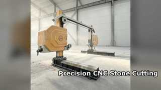 آلة المنشار السلكي CNC لقطع الحجر بدقة