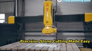 Xianda Trend 600 & Promotion 600 منشار الجسر CNC ذو 5 محاور | قالب الحجر الاصطناعي وكونترتوب الكوارتز برو