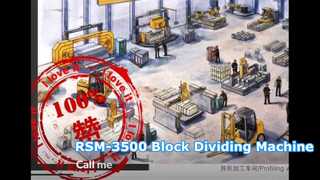 آلة تقسيم البلوك RSM-3500