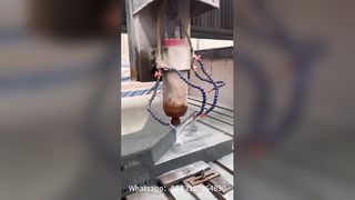 آلة نحت الحجر المستوي CNC لتصميم نمط الحجر المخصص ونقش السطح