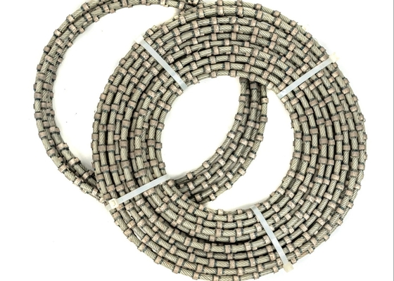 جودة  Granite Block Dressing Tools Granite Diamond Wire Saw To Cutting Stone 11mm مصنع