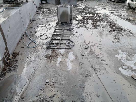 CNC التحكم الآلي الماسة سلك رأس آلة لقطع الحجر عالية الدقة