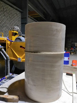 CNC حجر دائري شرائح آلة البوليس 1300mm طول المعالجة