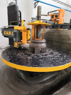 CNC العمود غطاء وقاعدة تحديد الملفات الشخصية قطع آلة حجر آلة