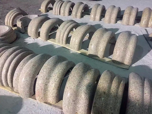 CNC العمود غطاء وقاعدة تحديد الملفات الشخصية قطع آلة حجر آلة