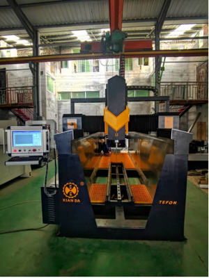 عالية الدقة 4 محور CNC العمود حفر آلة 7.5kw