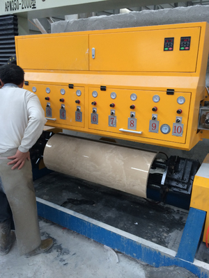 آلة تلميع الصفائح الدائرية AC 30kw لتحديد ملفات العمود