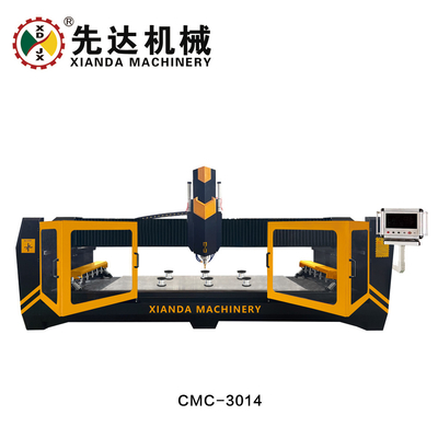 3 محورات آلة معالجة CNC ل 2D 3D أشكال الفن الحجر ، المطبخ ، الطاولة