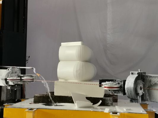 5 محاور CNC الماسة سلك المنشار للشكل 3D