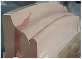 3 محور CNC الجسر مزدوج الشعاع النوع أربعة شفرة قطع والطحن الآلات لتحسين الحجر على نطاق واسع