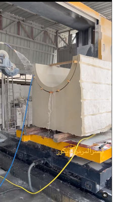 آلة شفرة الأسلاك الماسية لتحديد ملفات تعريف الجرانيت الرخامية