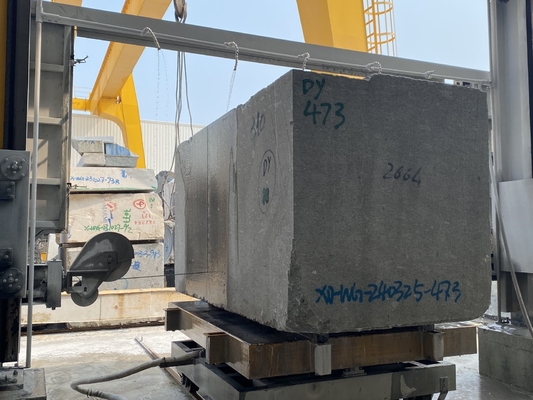 1300*2500mm Trolley Stone Machine لتقسيم الكتل واستهلاك المياه 4m3/H