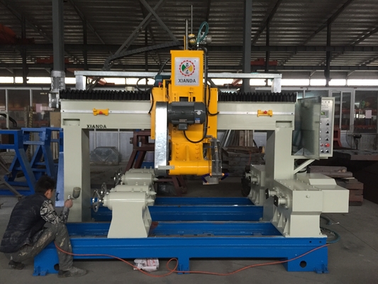 PLC/CNC عالية الدقة أربعة أجهزة آلة قطع بلاستر للعمود ، أغطية العمود ، الحاجز