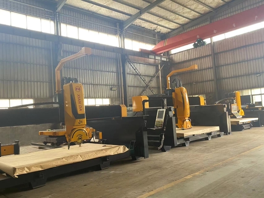 آلة قطع جسر CNC ذات 5 محاور مع وظائف متعددة للأشكال ثلاثية الأبعاد