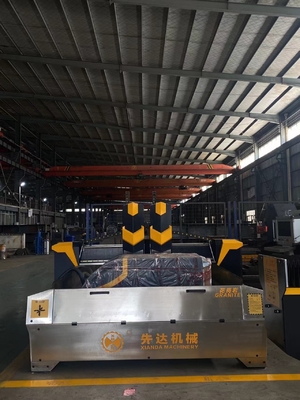 دقة 3 محور 15m / min سرعة الهواء CNC حجر حفرة آلة