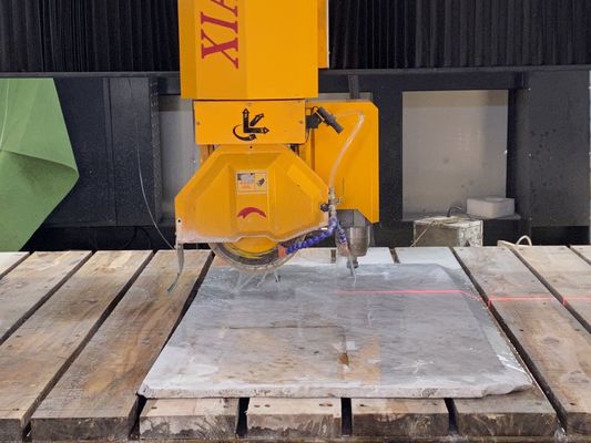 4 محورات جسر قطع آلة لمكتب العمل ومغسلة الماء