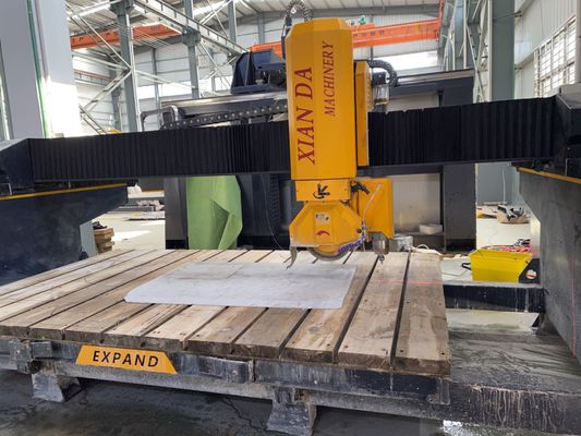 4 محورات جسر قطع آلة لمكتب العمل ومغسلة الماء