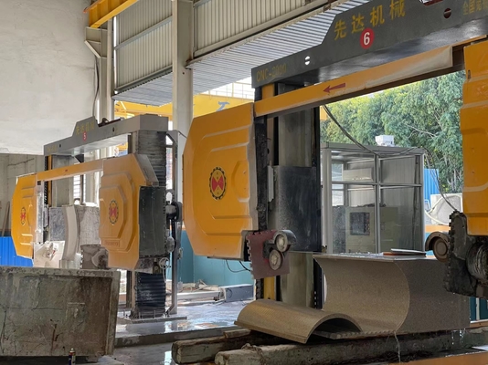 تحكم CNC آلة شفرة الأسلاك الماسية عالية الكفاءة قطاع الرخام الجرانيت اكتشاف 4 -2000/2500/3000