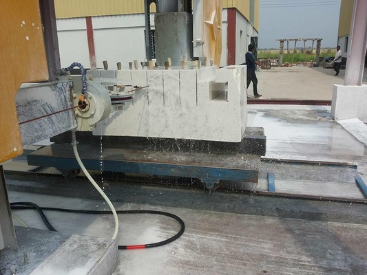 الحد الأقصى لمعالجة الحجم 3500*3500*2100mm آلة شفرة الأسلاك الماسية للقطع الثقيل