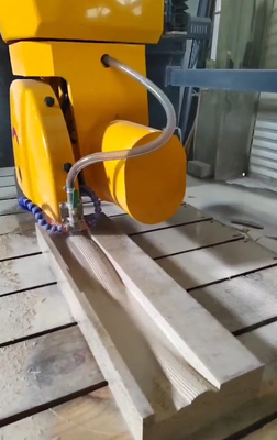 5 محورات جسر شفرة قطع آلة مع التيار المتردد إمدادات الطاقة و 350-450mm قطر شفرة