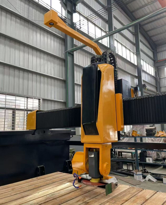 5 محور CNC جسر رأس آلة لفرش المطبخ الرخام مع إيطاليا نظام إيسا البرنامج التلقائي البرنامج قطع الحجر