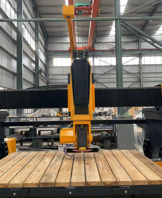 5 محور CNC جسر رأس آلة لفرش المطبخ الرخام مع إيطاليا نظام إيسا البرنامج التلقائي البرنامج قطع الحجر