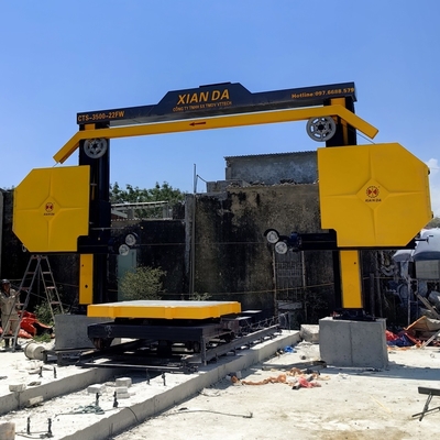 أداء آلة شفرة الأسلاك الماسية مع درجة الدوران 360 درجة ومحرك رئيسي 15kw