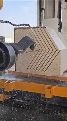 4- محور CNC الماسة سلك المنشار مع نظام التحكم التلقائي للرخام ، الجرانيت