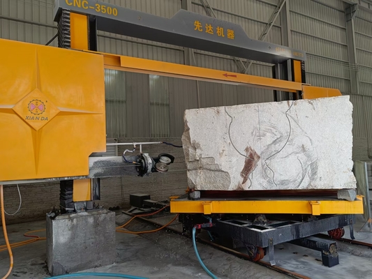 آلة CNC عالية الدقة لرص الصلب للخامر والغرانيت