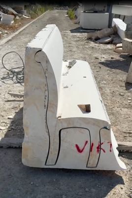 منشار سلكي CNC أوتوماتيكي رباعي المحاور لقطع الحجر للمحاجر والمصانع