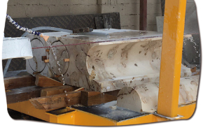4- محور CNC الماس سلك رأس آلة قطع الحجر الدقة للأشكال الخاصة والتصاميم المنحنية