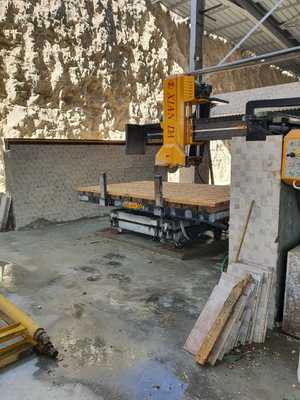 آلة قطع جسر الكتلة المتوسطة تحت الحمراء آلة حجر للرخام والجرانيت