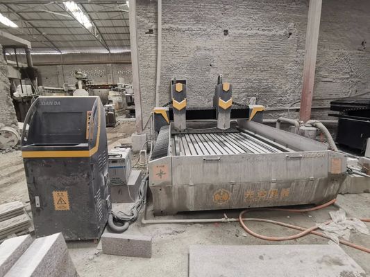 آلة حفر حجر مسطحة الصين جهاز توجيه CNC محمول / آلة حفر CNC الخشبية