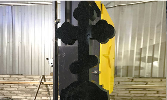 آلة قطع الأسلاك الماسية لتشكيل الأحجار (آلة قطع الأسلاك الماسية لتشكيل الأحجار على شكل شاهد قبر)