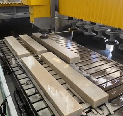 آلة التلميع الذكية المتكاملة آلة تلميع الحجر عالية الدقة