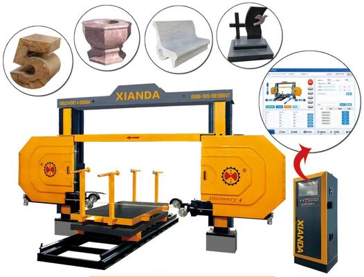 4- محور CNC الماسة سلك المنشار مع 360 درجة طاولة سيرفو الدوار، 16 سطح المنزلق و 28 رفع عجلة المتحركة