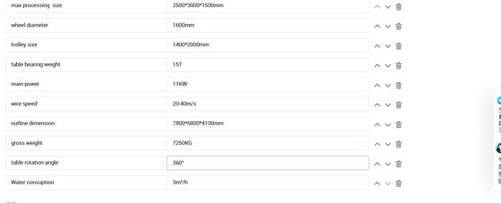 آلة CNC لقطة الأسلاك الأحادية ربط 4 محور 2500x3000x1500mm للرمار الجرانيت قوس شظايا عمود روماني عمود حجر قطع معالجة