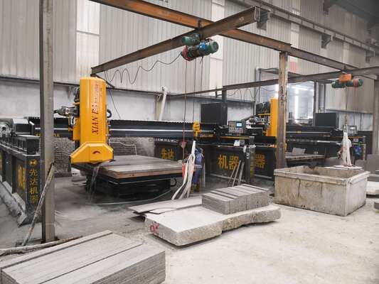 آلة قطع PLC للحصى الليزرية للحصى تحت الحمراء ، مناسبة لمعالجة الرخام والجرانيت على نطاق واسع