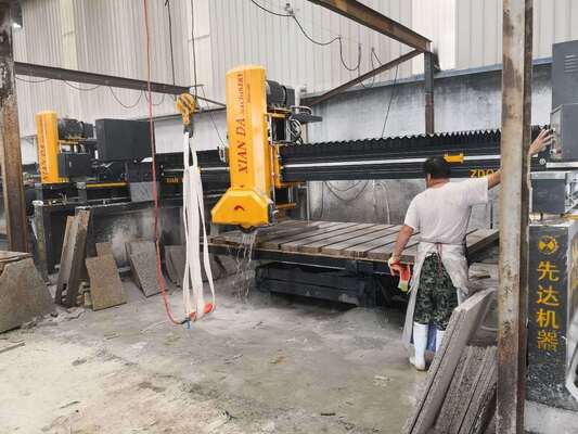 آلة قطع PLC للحصى الليزرية للحصى تحت الحمراء ، مناسبة لمعالجة الرخام والجرانيت على نطاق واسع