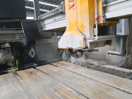 آلة قطع PLC للحصى الليزرية للحصى تحت الحمراء ، مناسبة لمعالجة الرخام والجرانيت على نطاق واسع