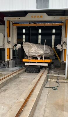 آلة منشار سلكي ماسي CNC بحجم معالجة أقصى 3500*3000*1800 مم ومحرك رئيسي 11 كيلو واط لقطع الحجر