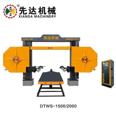 آلة حفر أسلاك الماس CNC مع 1500x3000x1200mm الحجم الحد الأقصى للمعالجة ، المحرك الرئيسي 11kw ودورة 360 درجة