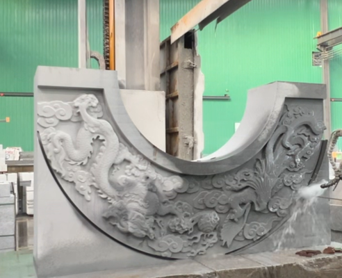 صناعة القطع الحديدية CNC مع ربط أربعة أسطوانات لحجم المعالجة 3000x2000x1500mm الحد الأقصى ، معتمدة CE و ISO9001