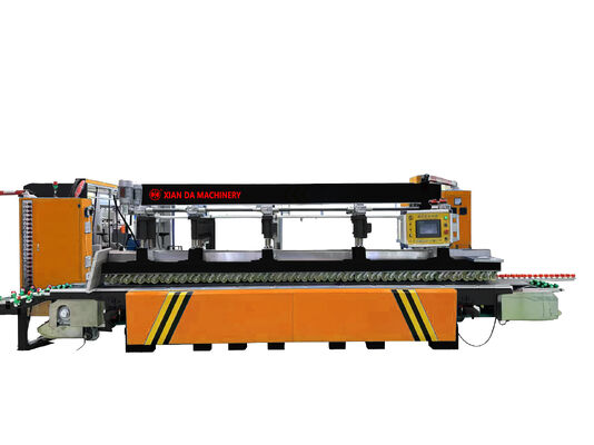 11 رأس CNC أفقي حجر حافة آلة البوليسة للجرانيت الرخام الكوارتز حافة طحن