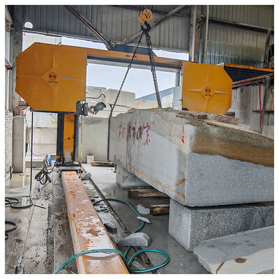 Gantry Movable CNC Diamond Wire Saw Machine Stone Block Cutting Equipment for Granite Marble Quarry Processing