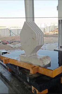آلة منشار سلكي ماسي CNC Discovery 4 مع طاولة عمل تعمل بمحرك سيرفو 360 درجة وسرعة قطع 20-40 م/ث لقطع الأحجار بدقة